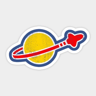 Benny's Spaceship Sticker